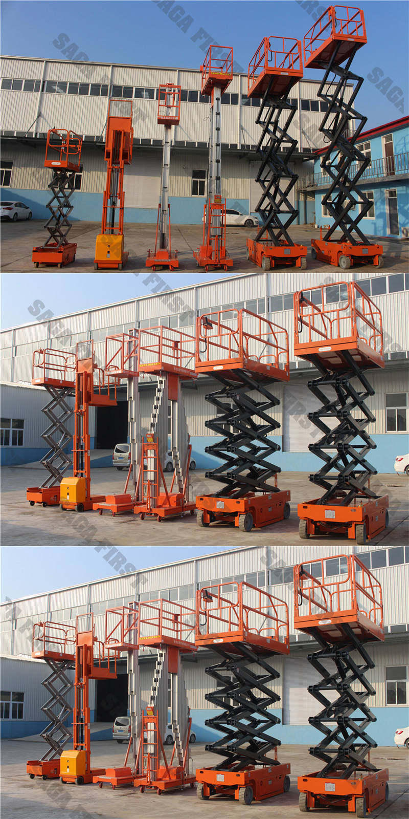 China Manufacturer Aerial Work Platform Scissor Lift 